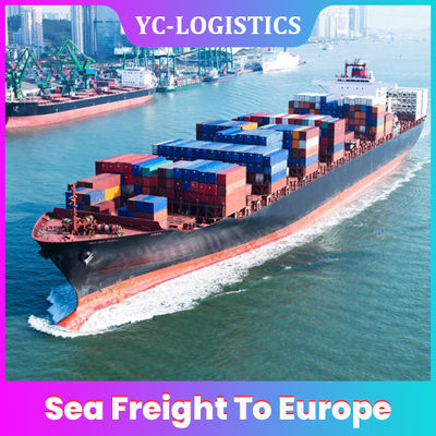 6 a 7 carga de mar de los días DDP DDU internacionales a Europa de China