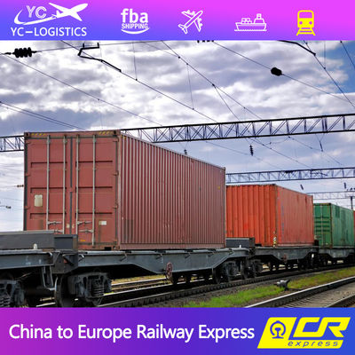 Tren que envía el promotor de carga de la FBA de China a Alemania Francia