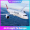 Flete aéreo de EXW CIF del MANDO a Europa, flete aéreo de DDU DDP a Francia